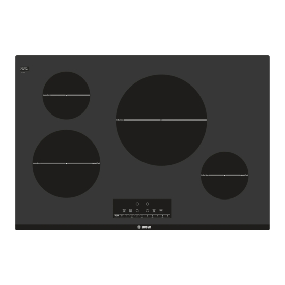 Bosch NIT8066UC Dimensions And Specifications