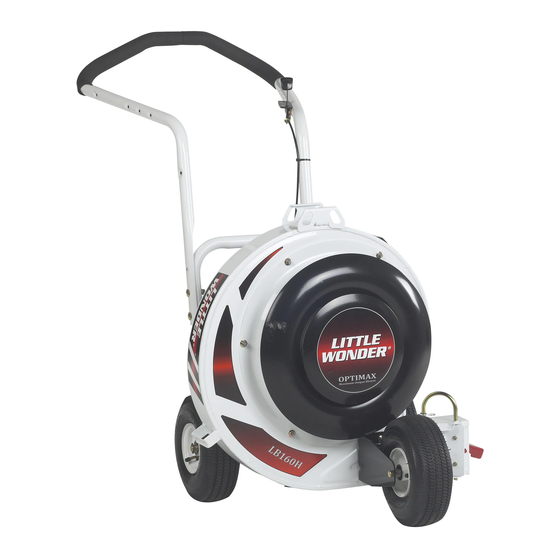 Little Wonder MAXIMUM OUTPUT BLOWER Owner's Manual And Safety Instructions