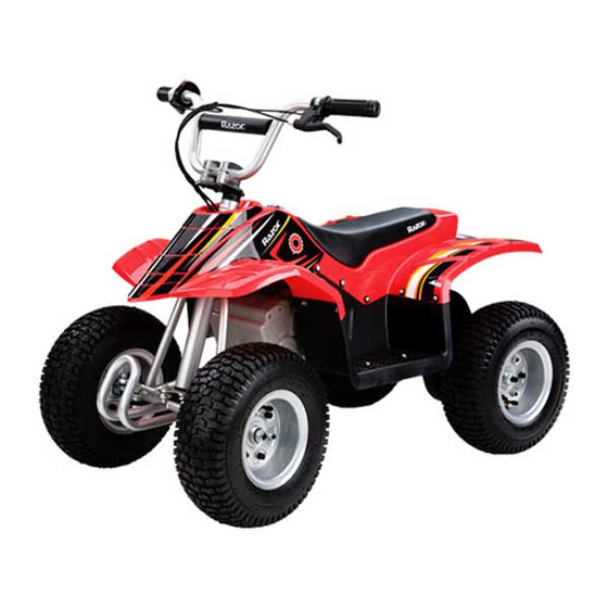 Razor DIRT QUAD Owner's Manual