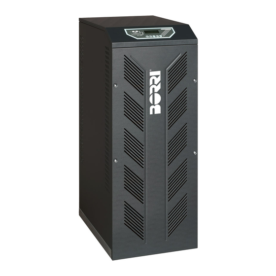 Borri B8031FXS 10kVA Product Manual