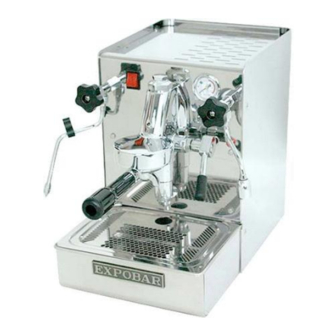 Expobar Control Instructions Manual
