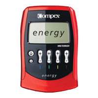 Compex energy Manual