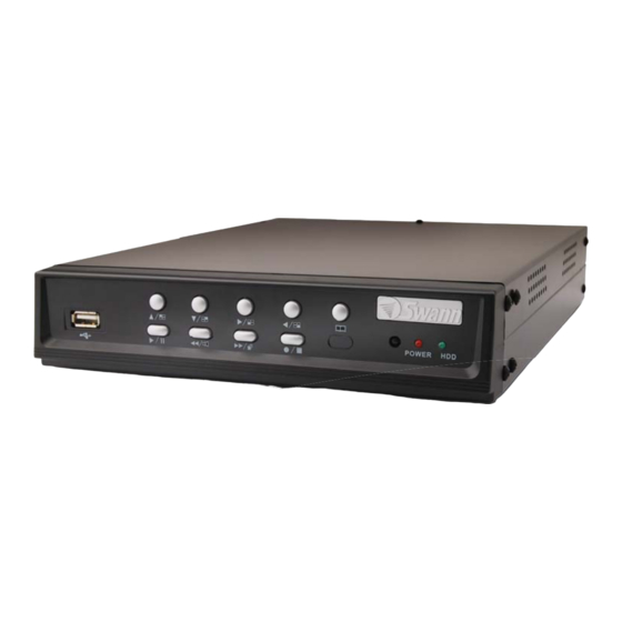 Swann DVR4-1000 DVR4-1000 Operating Instructions Manual