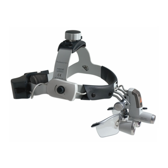 HEINE 3S LED HeadLight Instruction Manual