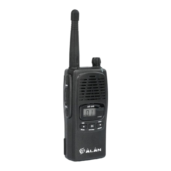 Alan HP446 Extra User Manual