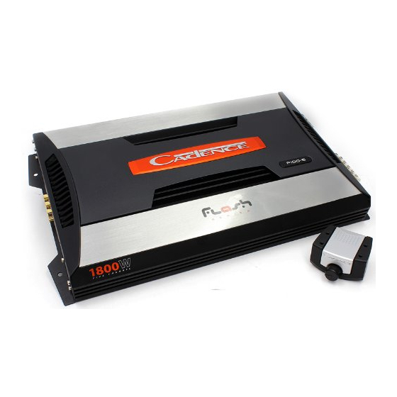 Cadence Flash F200-2 User Manual
