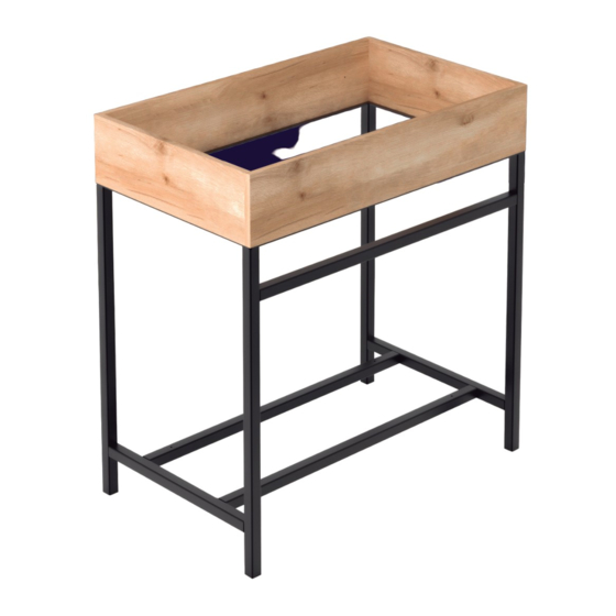 firplak GODAI STRUCTURE CABINET Assembly Instructions Manual