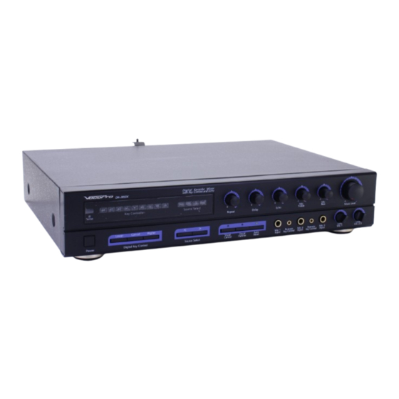 VocoPro DA-2050K Instruction Manual