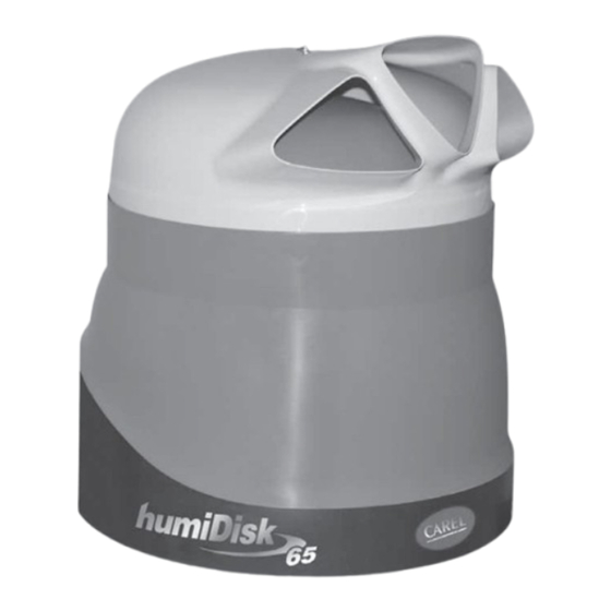 Carel humiDisk 65 User Manual