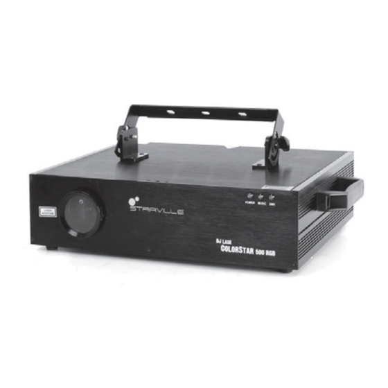 Stairville ColorStar 500 RGB Owner's Manual