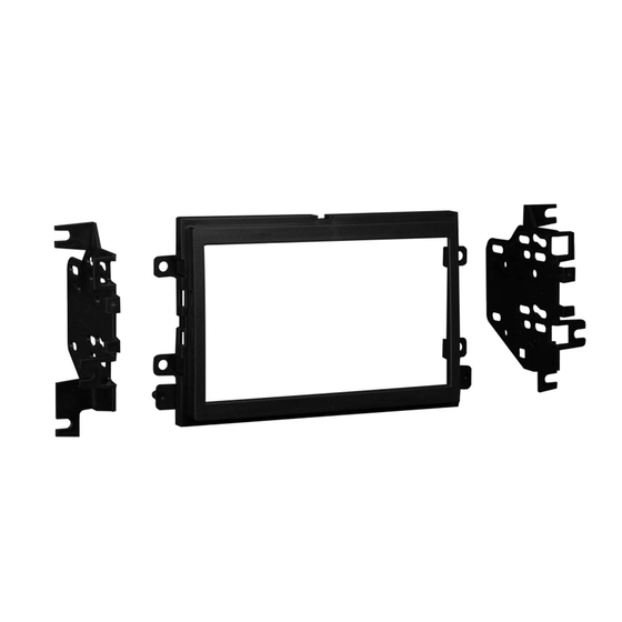 Metra Electronics Ford F-150 2009-up Installation Instructions