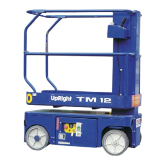 Upright TM12 Operator's Manual
