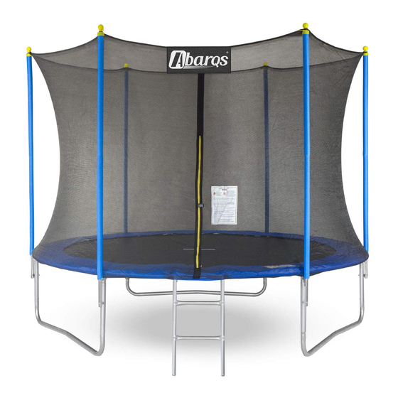 Abarqs TRAMPOLINE 8ft Instructions Manual