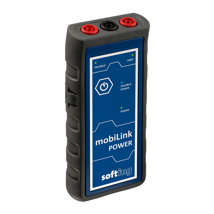 Softing mobiLink Power Quick Manual