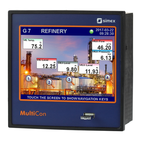 Simex MultiCon CMC-99/141 User Manual