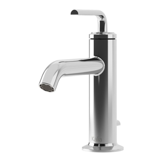 Kalia CITE BF1161 Installation Instructions / Warranty