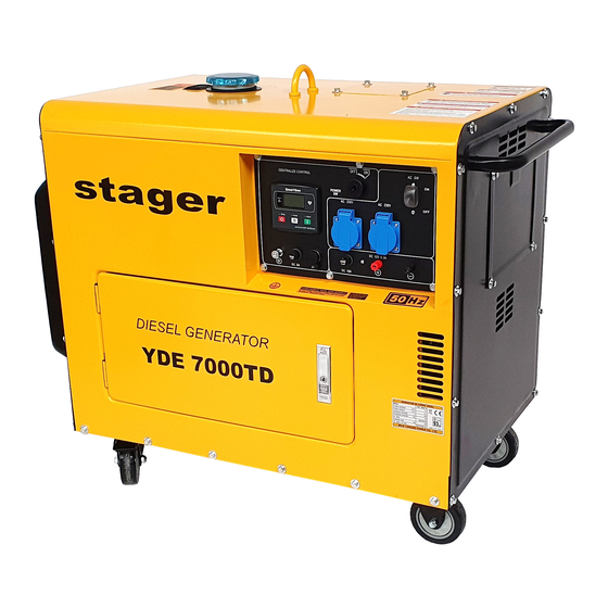 Stager YDE7000TD3 Manual