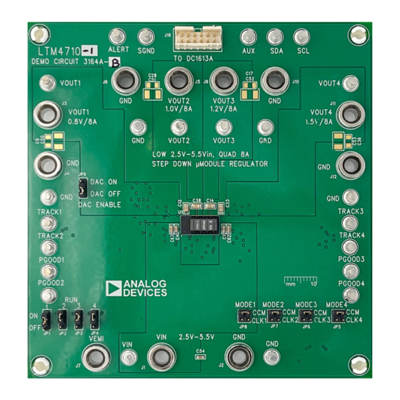 Analog Devices DC3164A-B Demo Manual
