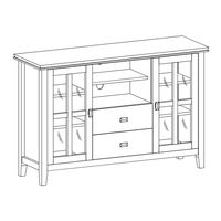 SIMPLIHOME WyndenHall brooklyn+max AXCHOL005-GR Manual