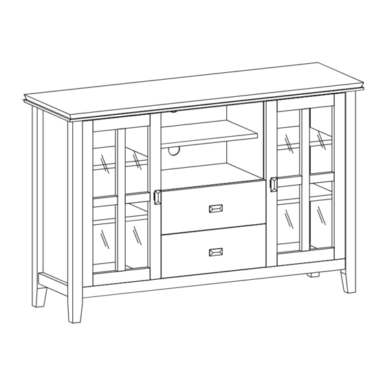SIMPLIHOME WyndenHall brooklyn+max AXCHOL005-GR Manual