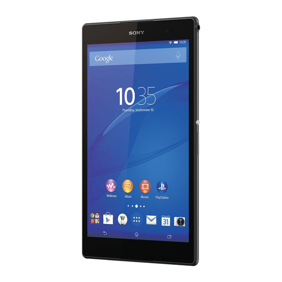 Sony SGP612 User Manual