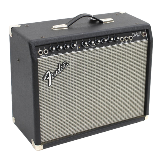 Fender 90 Reference And Owner's Manual