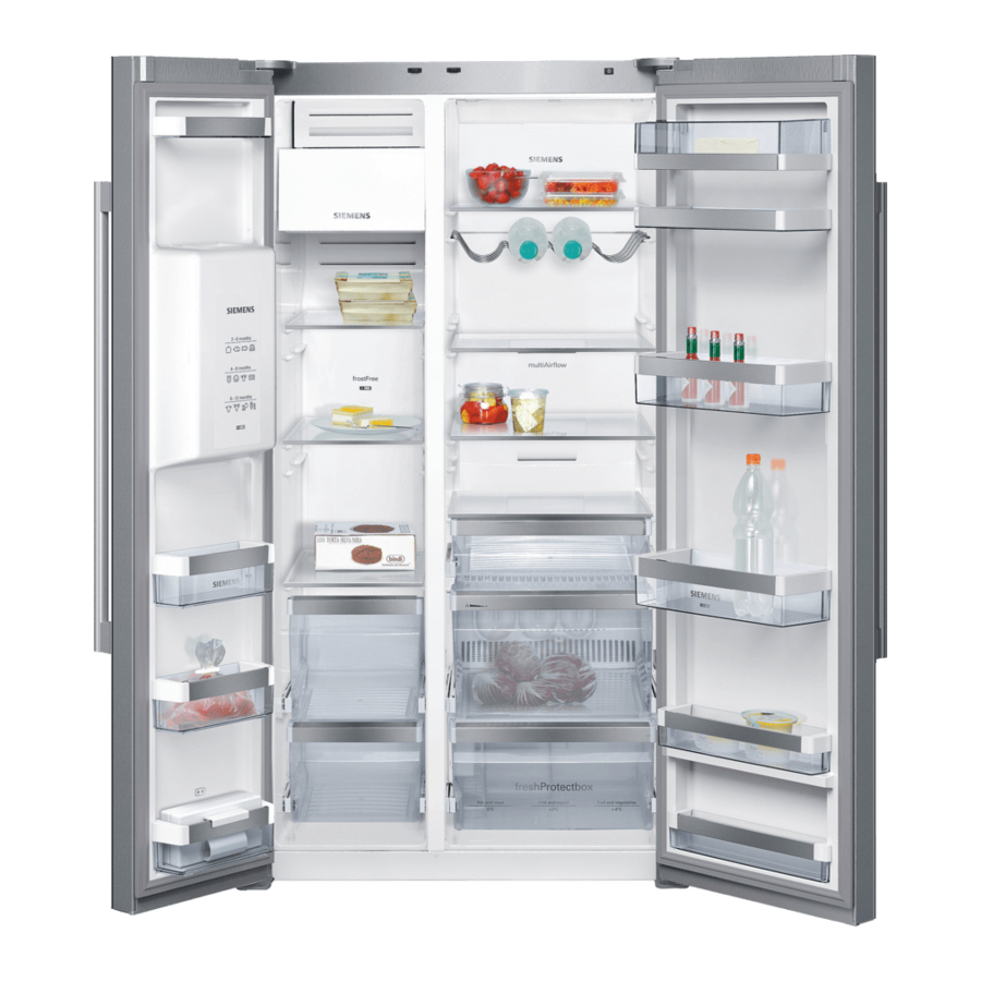 Siemens KA62DS50GB Operating And Installation Instructions