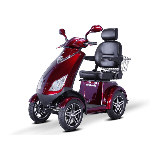 E-Wheels EW-72 Electric Mobility Scooter Manuals