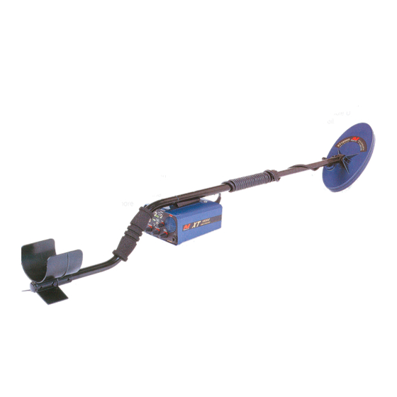 Minelab XT 18000 Instruction Manual