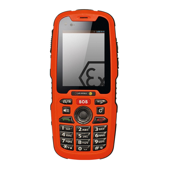 I.SAFE MOBILE IS320.1 ATEX Phone Manuals