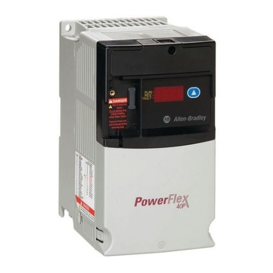 Allen-Bradley PowerFlex 40P Quick Start Manual