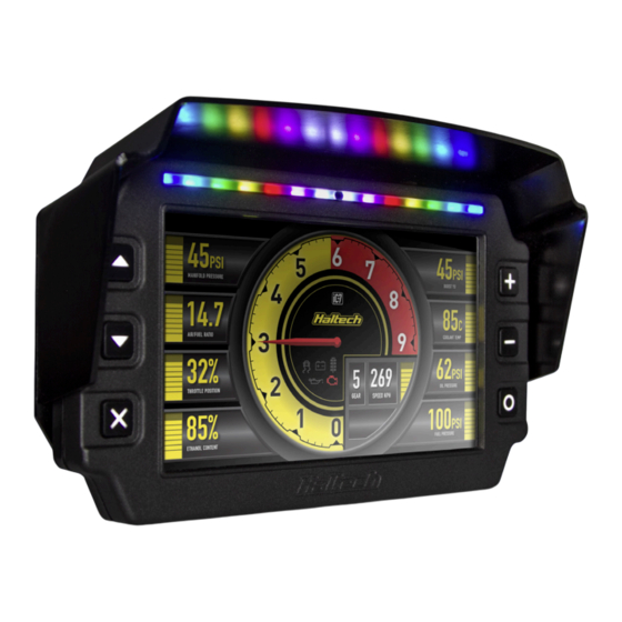 Haltech ic-7 Quick Start Manual