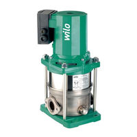 Wilo Multivert MVIS Series Installation And Operating Instructions Manual