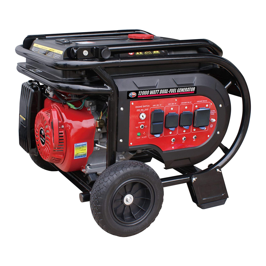 ALL POWER AMERICA G1200 Owner's Manual