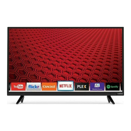 Vizio E65-C3 Quick Start Manual