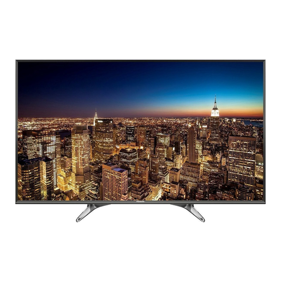Panasonic TX-49DXW604 Operating Instructions Manual