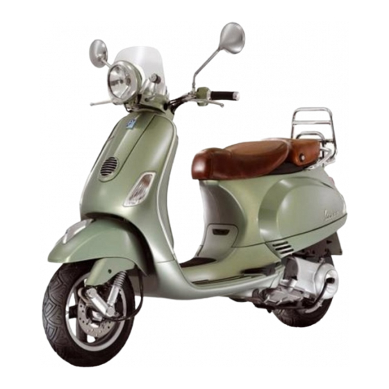 VESPA LXV 125 ie 2013 Manual