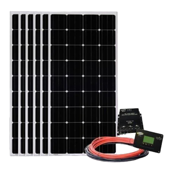 Dometic Go Power! Solar All Electric Kit GP-AE-4 User Manual