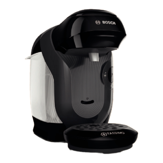 Bosch TASSIMO style TAS1106/01 User Manual