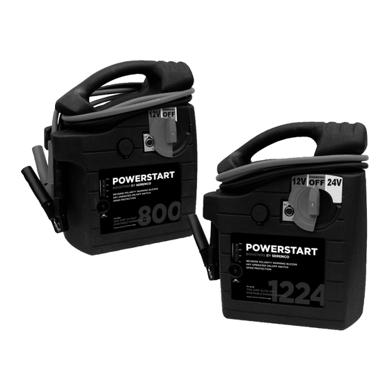 Serenco POWER START PS-800E Manuals