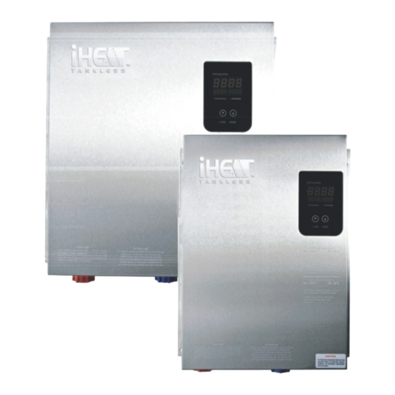 iHeat AHS11D Instruction And Operation Manual