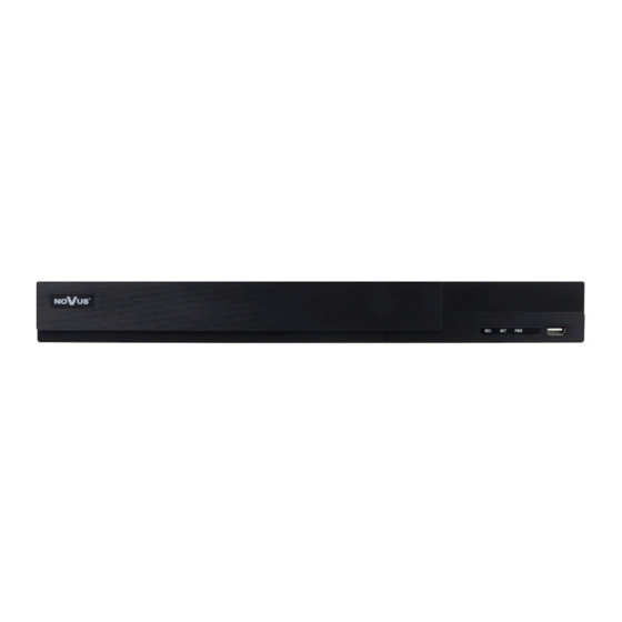 Novus NVR-6332-H2 User Manual