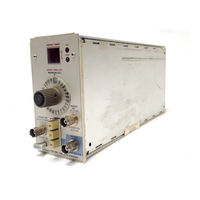 Tektronix TG501 Instruction Manual