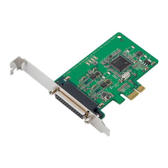 Moxa Technologies CP-132 Quick Installation Manual
