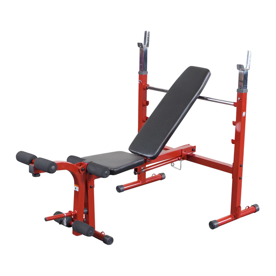 Best Fitness BFOB10R Manuals