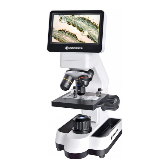 Bresser LCD MICROSCOPE TOUCH Transmitted Manuals