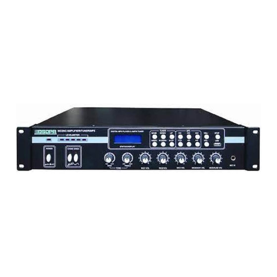DSPPA MP9006 Operation Instructions Manual
