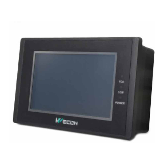Wecon LEVI700L Manual