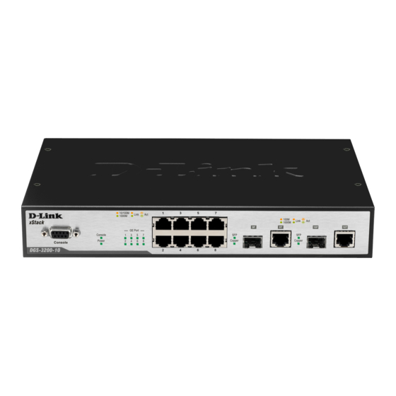 D-Link DGS-3200 Series User Manual