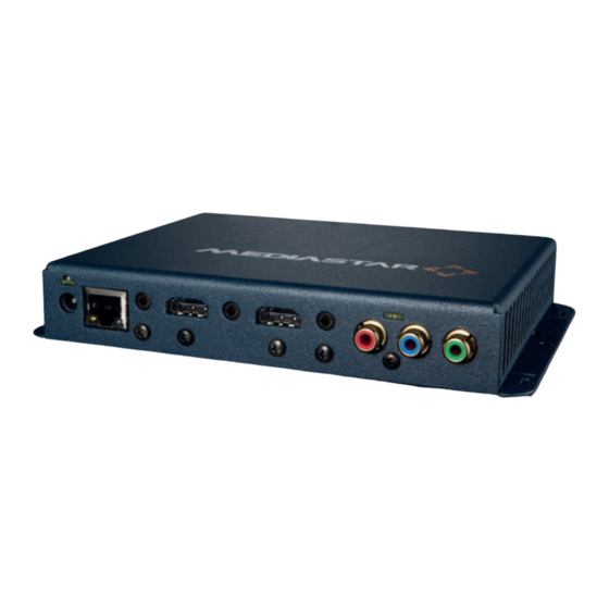 Mediastar 782-AV Quick Start Manual